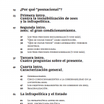 Índice de la edición 2015 de «El Estado Posnacional»